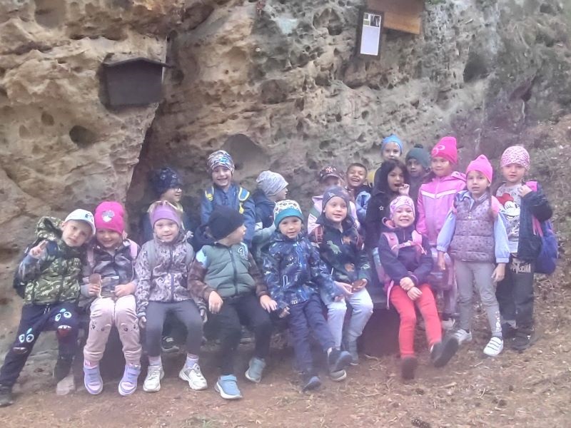 Výlet Motýlků za studánkou